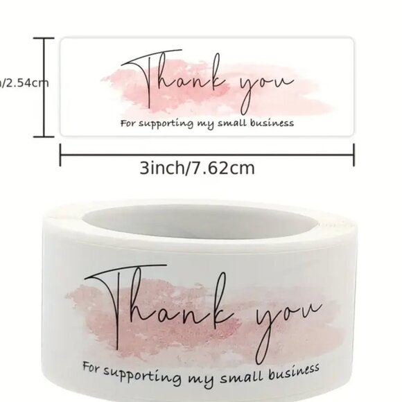 Reseller Pack- 100PolyMailers 6x9&10x13+thank you cards&stickers+8.5/11 labels - Picture 5 of 8